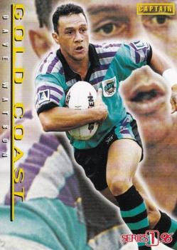 1996 Dynamic ARL Series 1 - Captain Cards #C6 Dave Watson Front